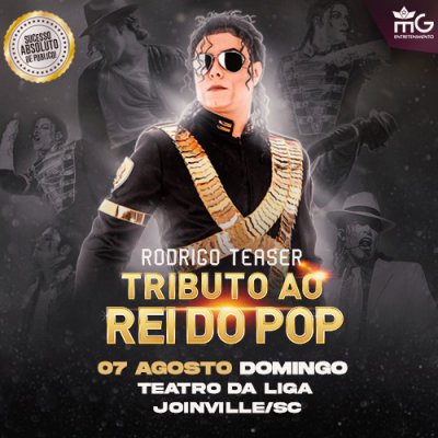 Rodrigo Teaser - Tributo ao Rei do Pop -JOI
