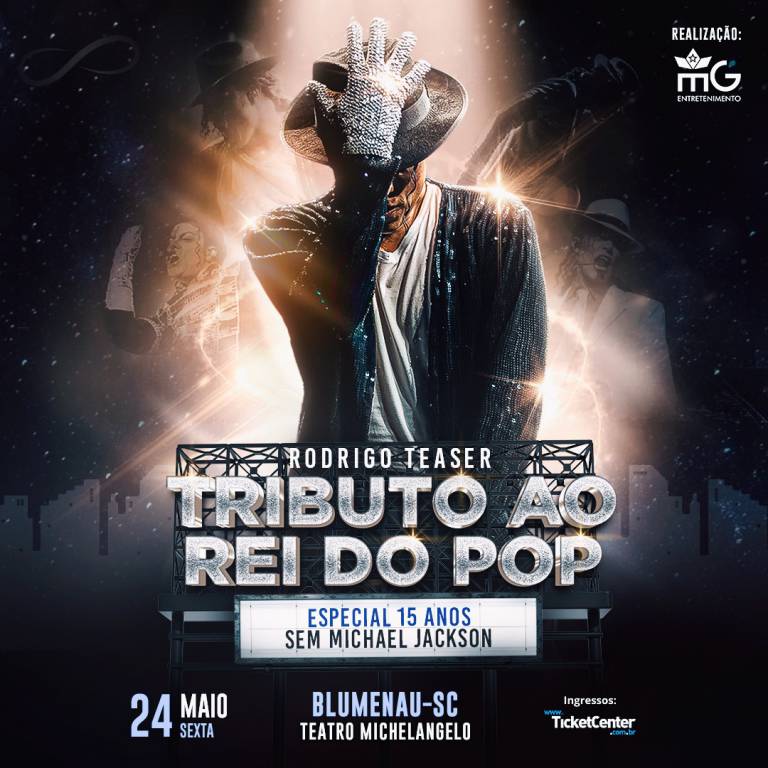 Rodrigo Teaser - Tributo ao Rei do Pop - BLU