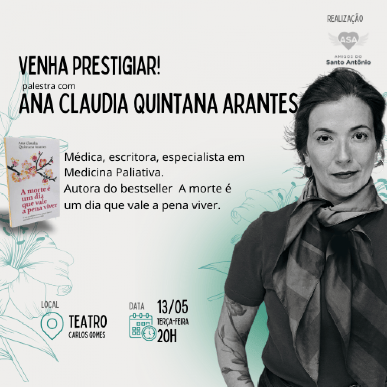 Palestra com Ana Claudia Quintana Arantes