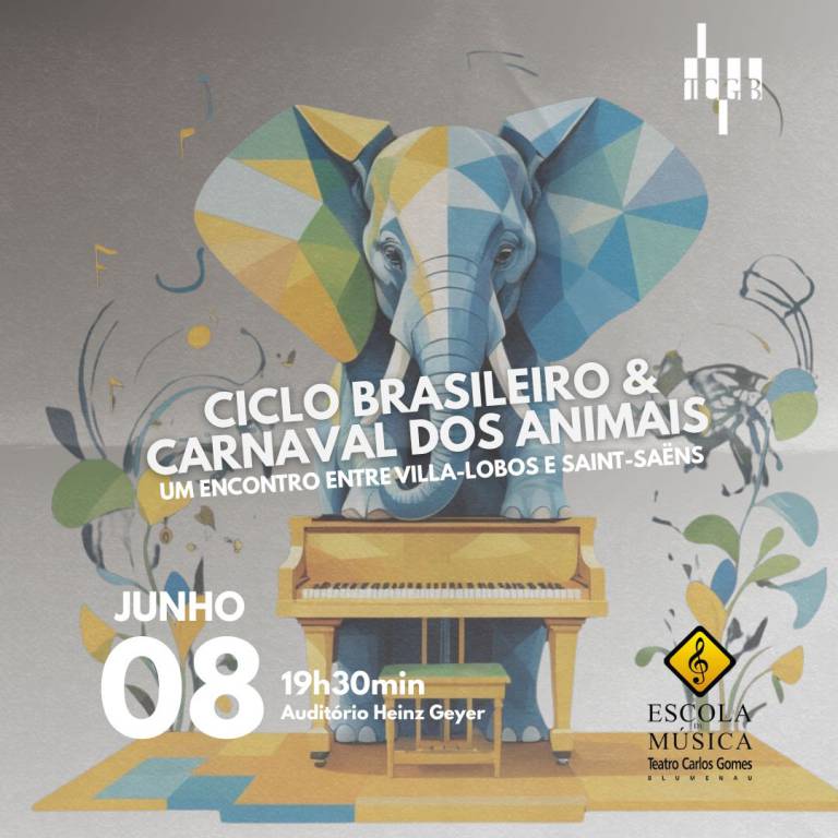 Ciclo Brasileiro & Carnaval dos Animais: um encontro entre Villa-Lobos e Saint-Sans
