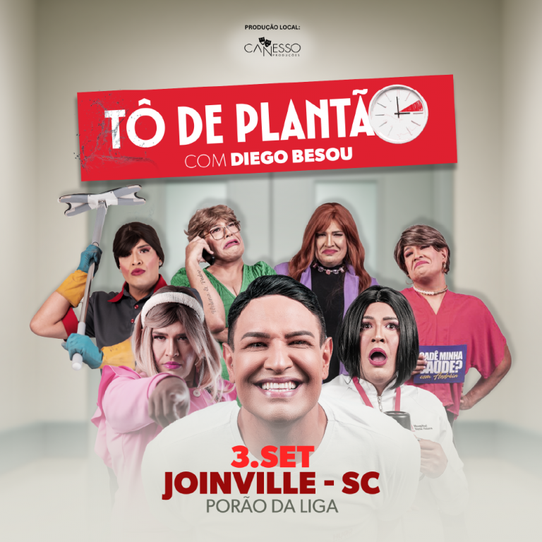 Diego Besou em T de Planto  - Joinville - SC