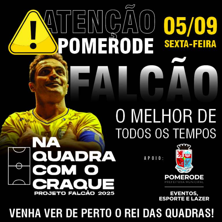Na Quadra com o Craque: Falco (Pomerode)