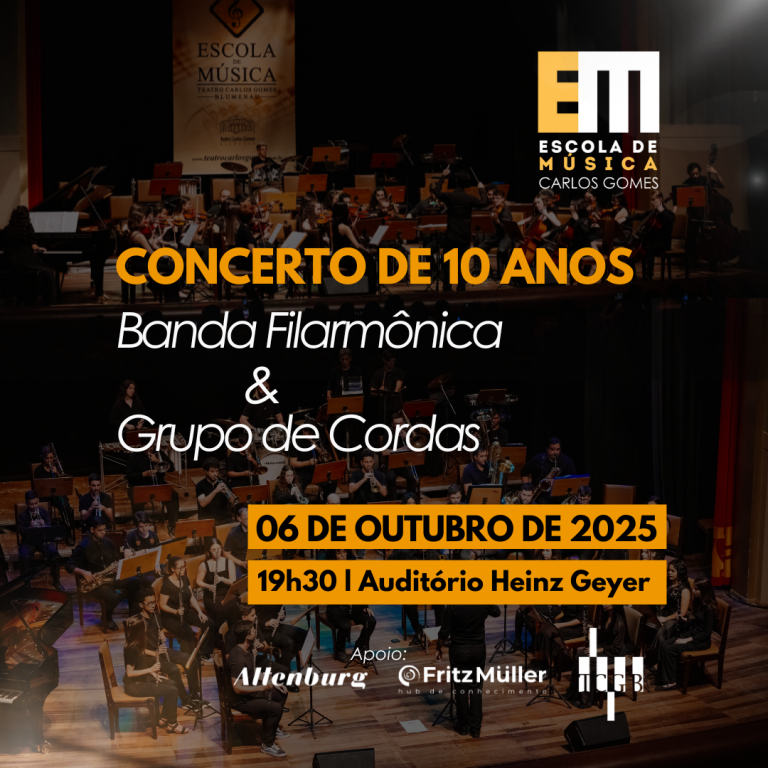 10 anos da Banda Filarmnica e do Grupo de Cordas
