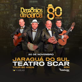 Demnios da Garoa - Turn 80 anos - Jaragu do Sul SC
