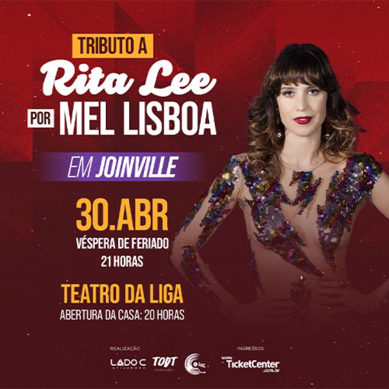 TRIBUTO A RITA LEE POR MEL LISBOA EM JOINVILLE