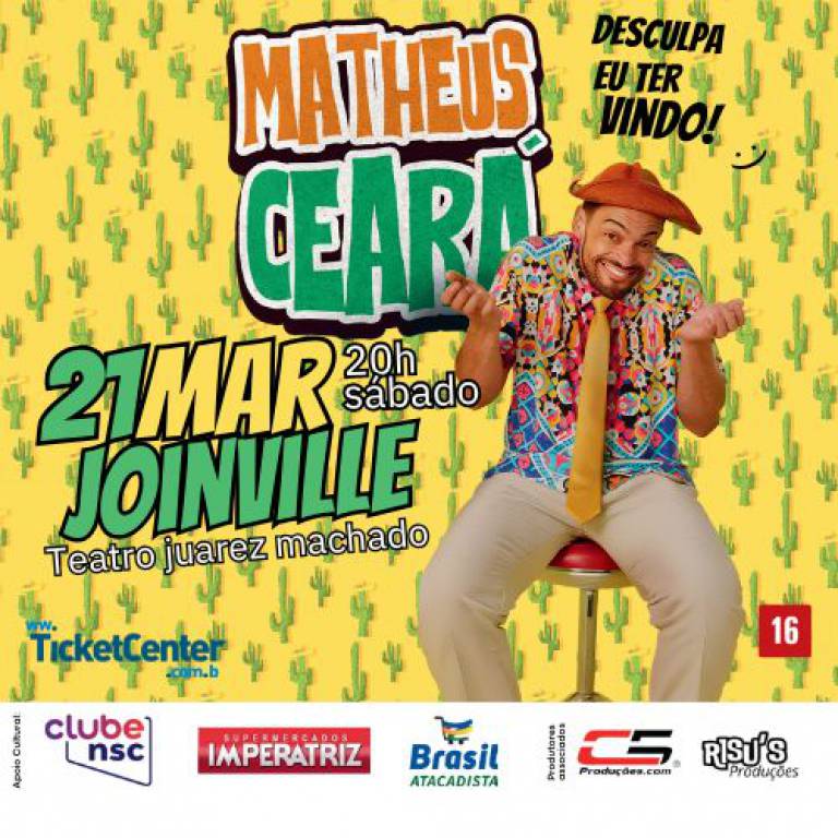 Matheus Cear� em: Desculpa eu ter vindo!