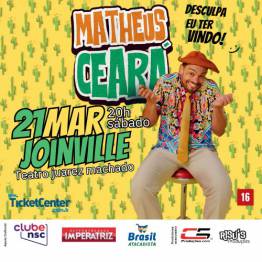 Matheus Cear� em: Desculpa eu ter vindo!