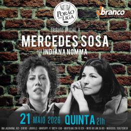 Tributo Oficial Mercedes Sosa Por Indiana Nomma - Joinville SC