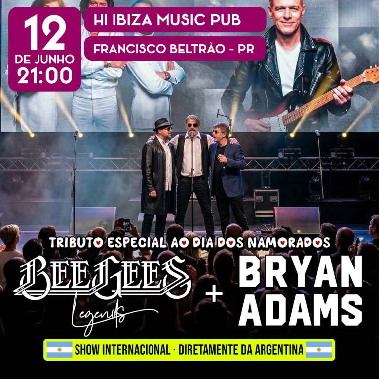 Bee Gees  & Briam Adams  - Dia dos Namorados