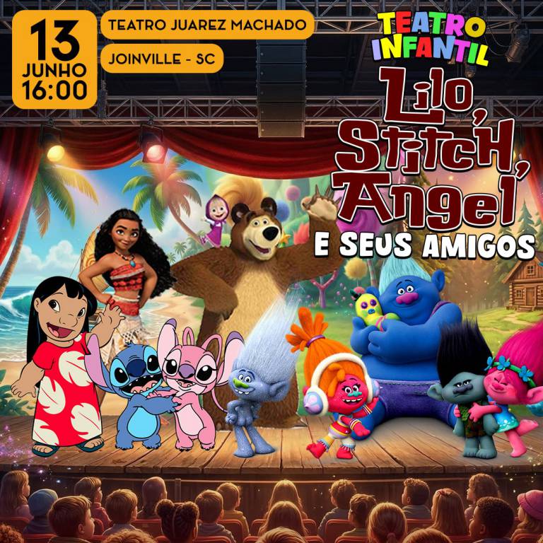 Lilo, Stich e Angel  Convidam Os Amigos