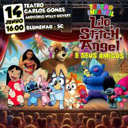 Lilo, Stich e Angel  Convidam Os Amigos - Blumenau SC