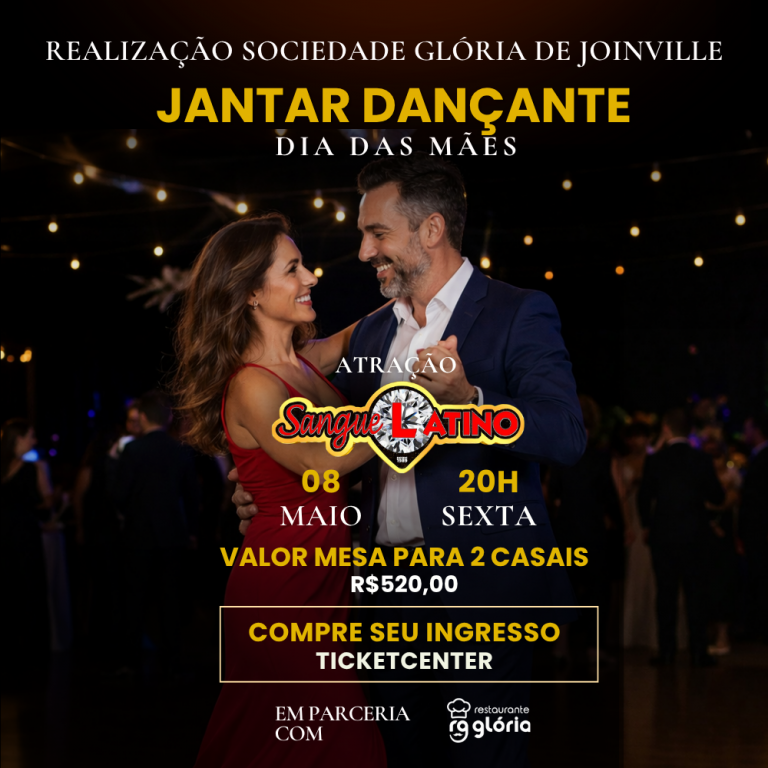 Jantar Dan�ante em Homenagem ao dia Das M�es
