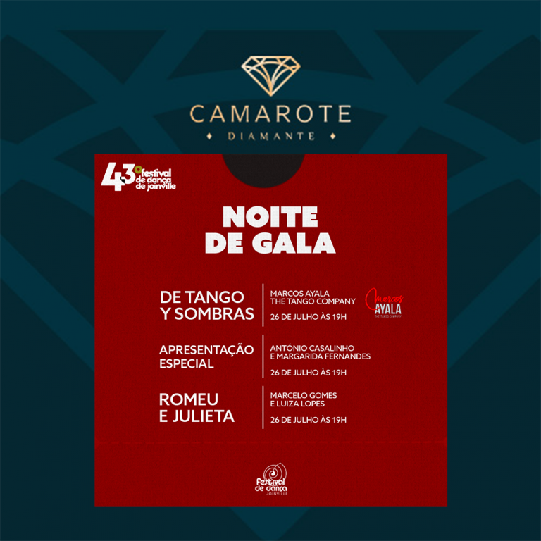 Camarote Diamante - FDJ 26/07 Noite de Gala: De Tango y Sombras, Romeu e Julieta