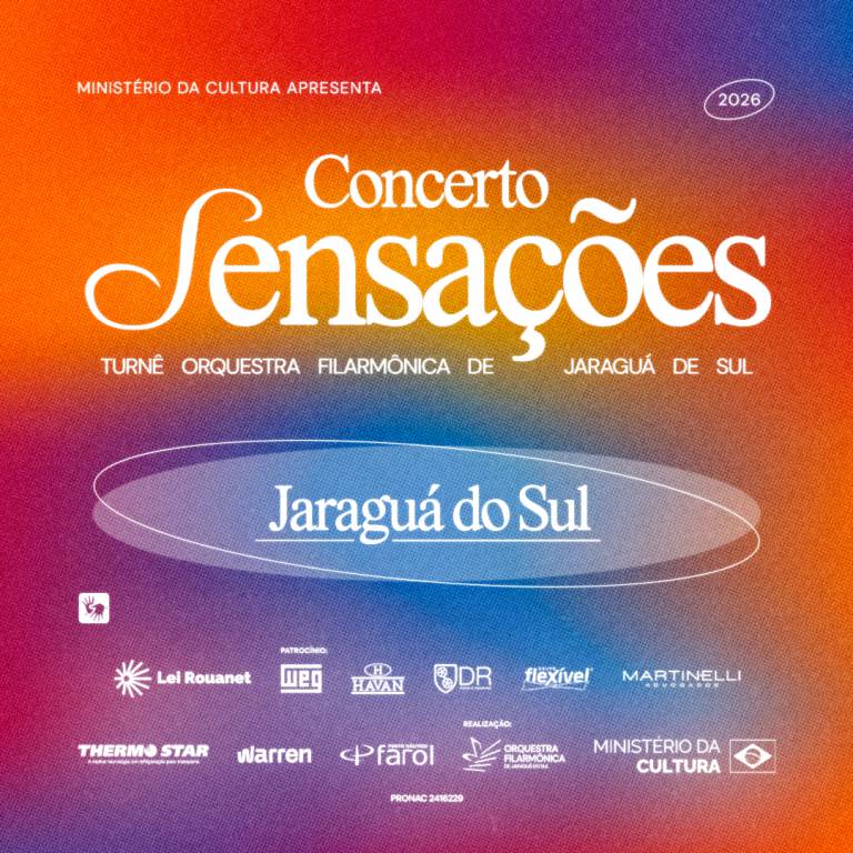 Concerto Sensa��es em Jaragu� do Sul
