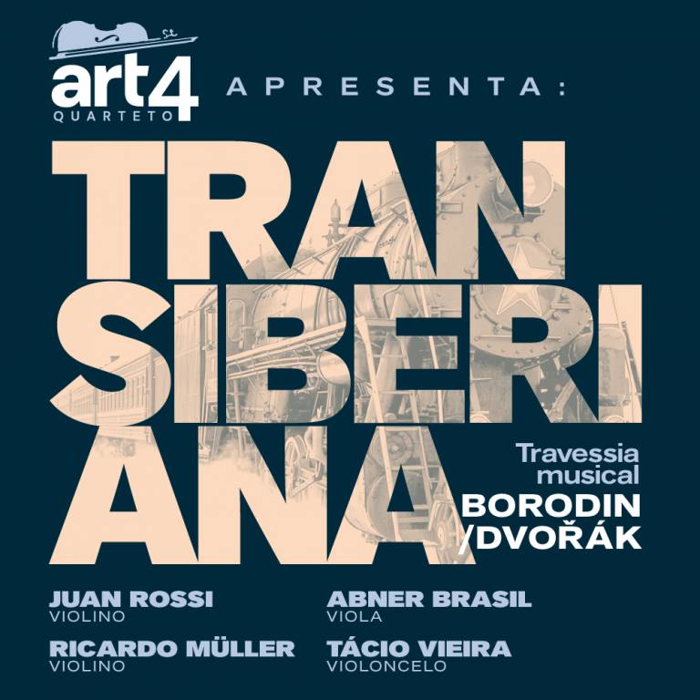 Quarteto de Cordas ART4 - Turn� Transiberiana - Joinville SC