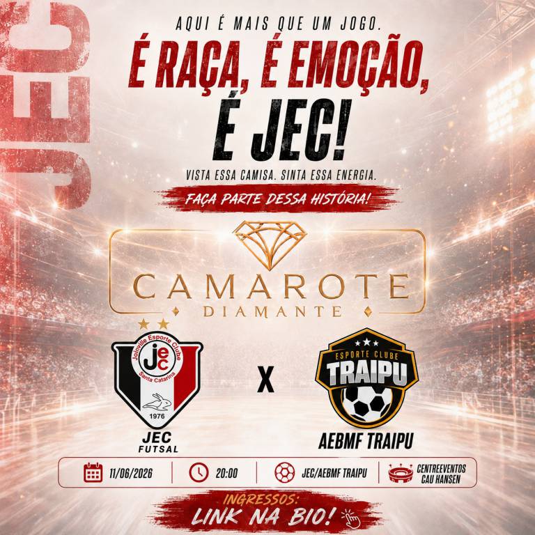 Camarote Diamante -  JOGO JEC KRONA FUTSAL X AEBMF TRAIPU