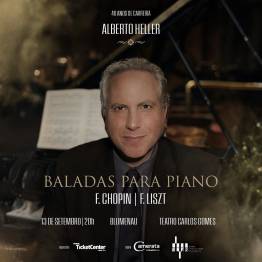 Baladas para piano: Chopin e Liszt