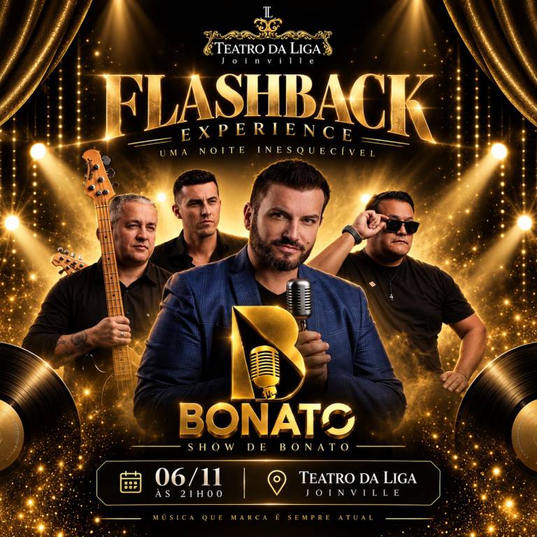 Flashback Experience - Bonato Ao Vivo Em Joinville